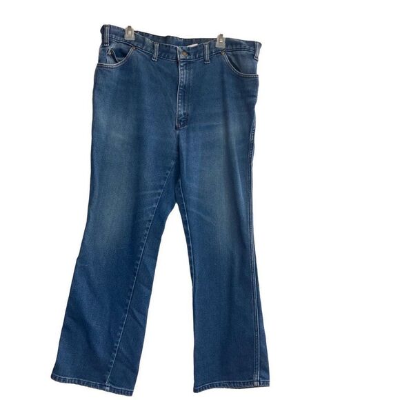 LONG HAUL Men’s Jeans‎ Size 40/30 Blue Hand Measures approx 38X27 - Picture 2 of 12